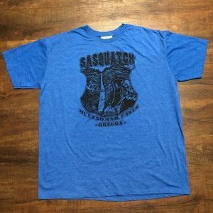 Sasquatch Multnomah Falls T-shirt